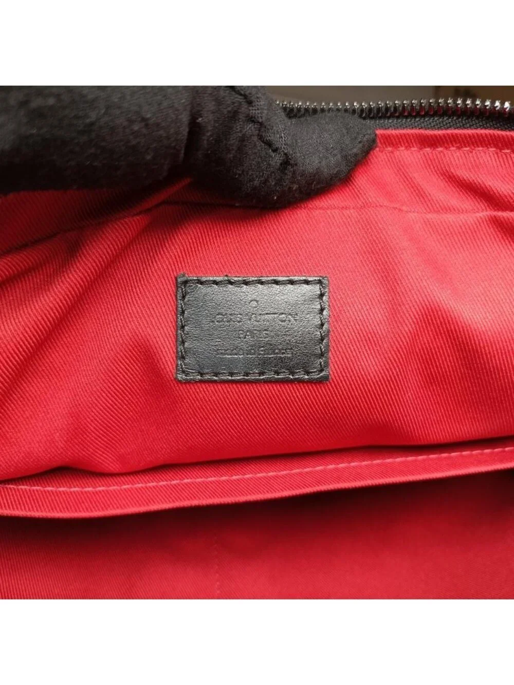 Louis Vuitton Utility Business Black Damier Graphite Tote